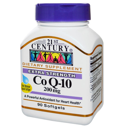 21st Century CoQ10 200 mg Capsules 120 ea