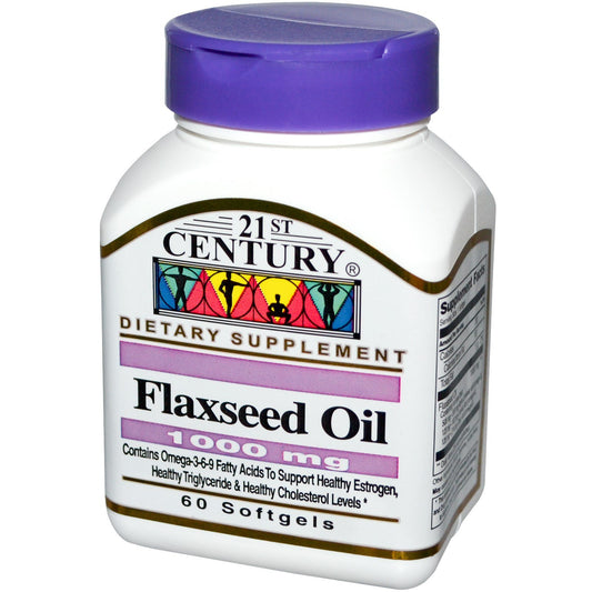 21st Century Flaxseed Oil 1,000 mg 120 Sgels Vitalmends