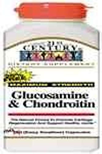 21st Century Glucosamine & Chondroitin Plus Hyaluronic Acid + MSM, 120 Ct Vitalmends