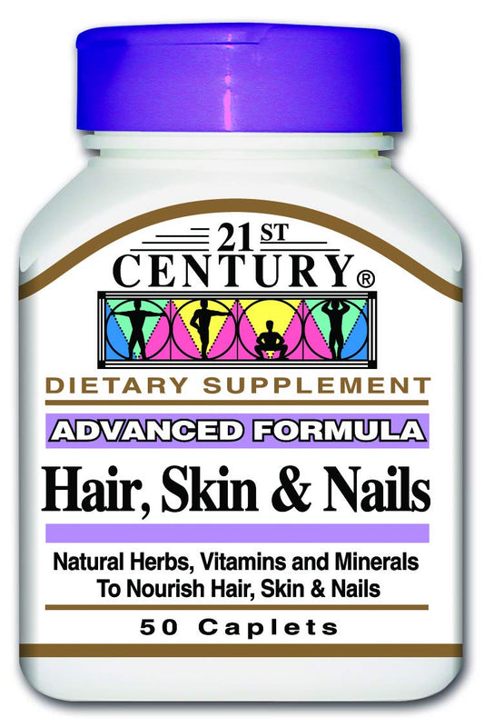 21st Century, Hair - Skin And Nails, 50 Tabs