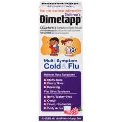 Dimetapp Childrens Multi-symptom Cold Relief, 4 fl oz