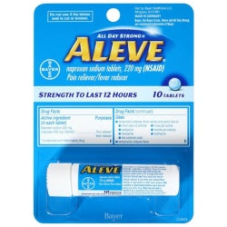Aleve Tab Vial 10ct T & S Pack Of 6