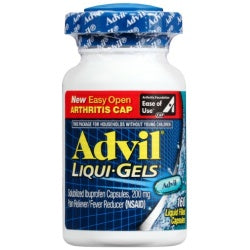 Advil Liqui-Gels Easy Open Arthritis Cap, 160 Ct | CVS