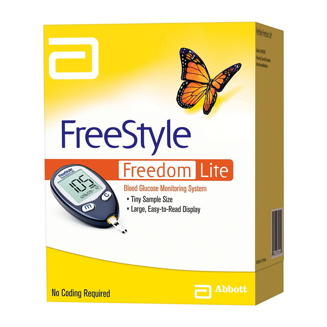 Abbott Free Style Freedom Lite Blood Glucose and Monitoring System Kit, 1 Ea