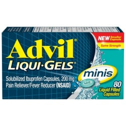 Advil LiquiGels Minis Capsules 80 Caps by Advil