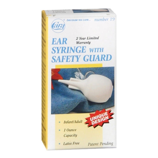 Cara Ear Syringe With Safety Guard, 1 Oz