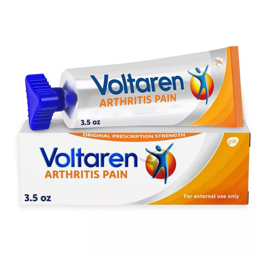 Voltaren Diclofenac Sodium Topical Arthritis Pain Relief Gel, 3.5 Oz