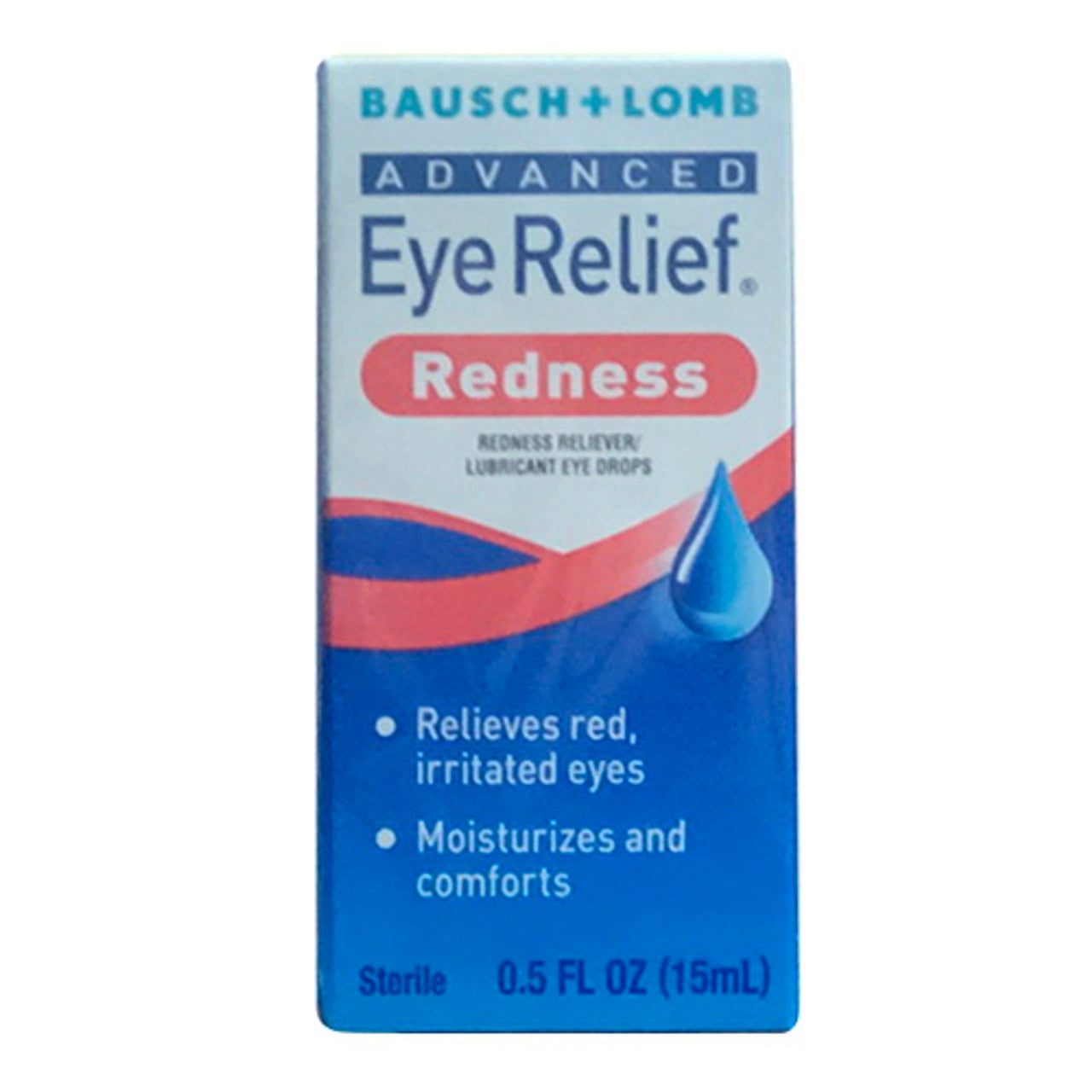 Bausch+ Lomb Advanced Eye Relief Redness Reliever Eye Drops, 0.5 Oz