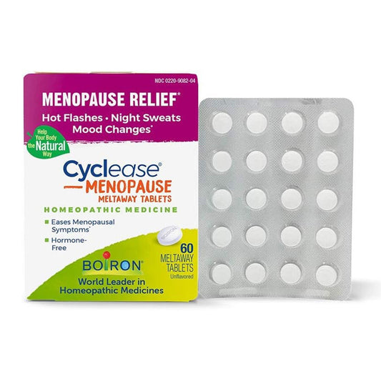 Boiron Cyclease Menopause Relief Tablets, White, 60 Ea