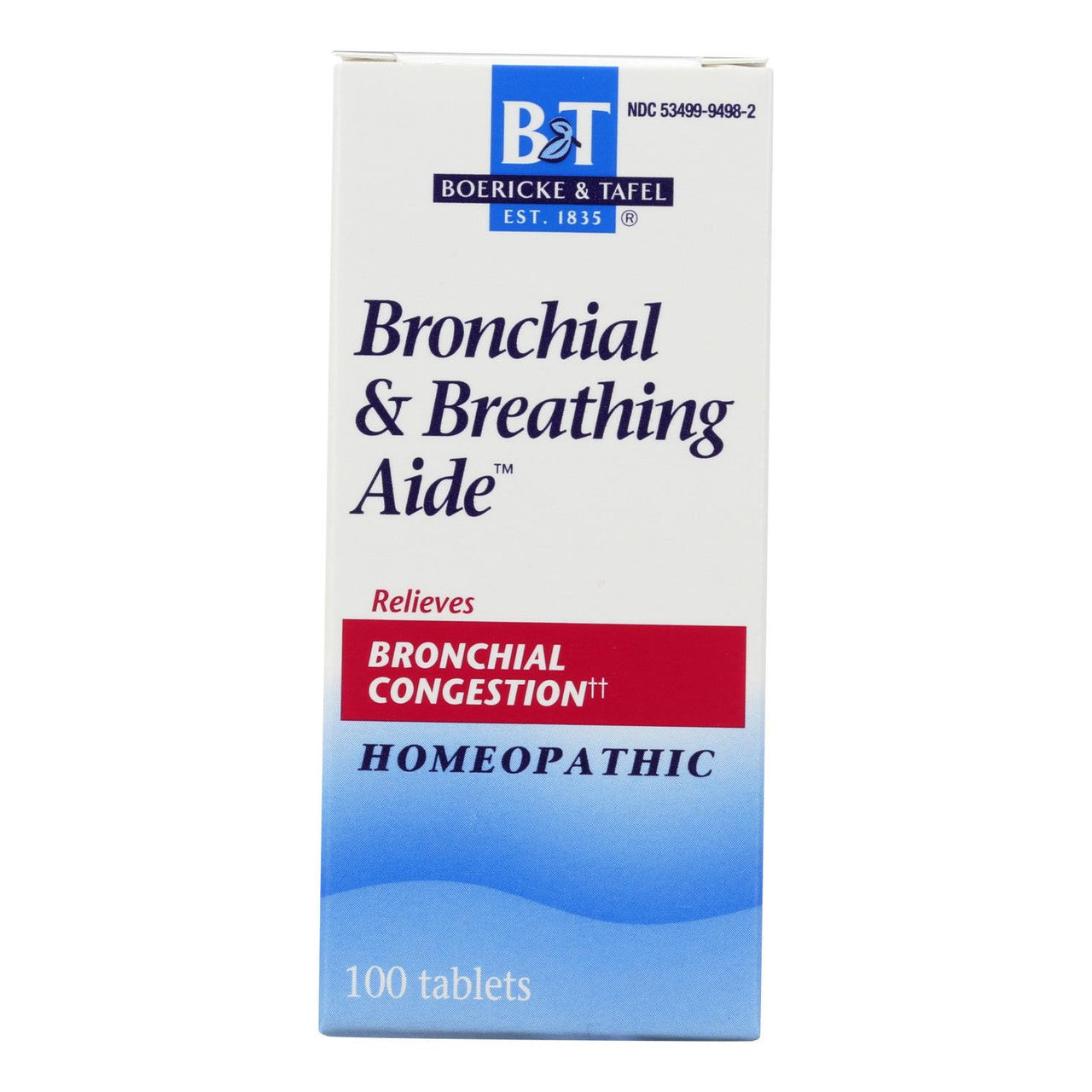 Boericke And Tafel Bronchitis And Asthma Aide Tablets, 100 Ea