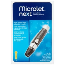 Microlet Next Lancing Device