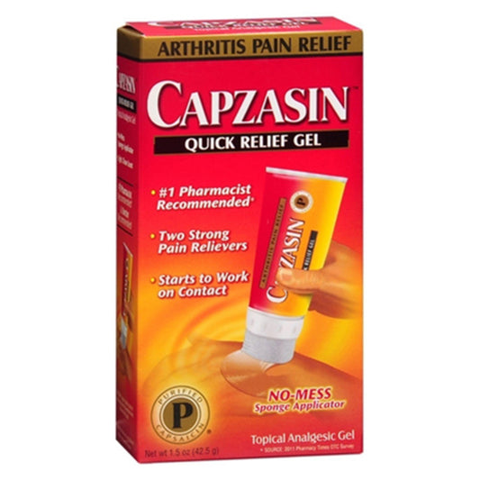 Capzasin Quick Relief Deep Penetrating Pain Relief Gel - 1.5 Oz