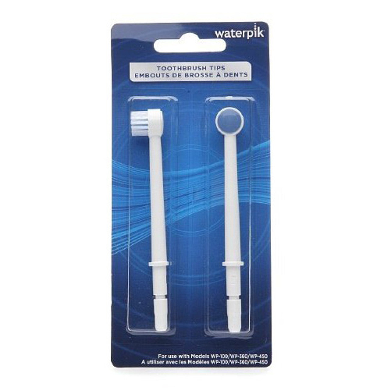 Waterpik Pro WP100 Water Flosser Replacement Ultra Toothbrush Tips - 2 Ea