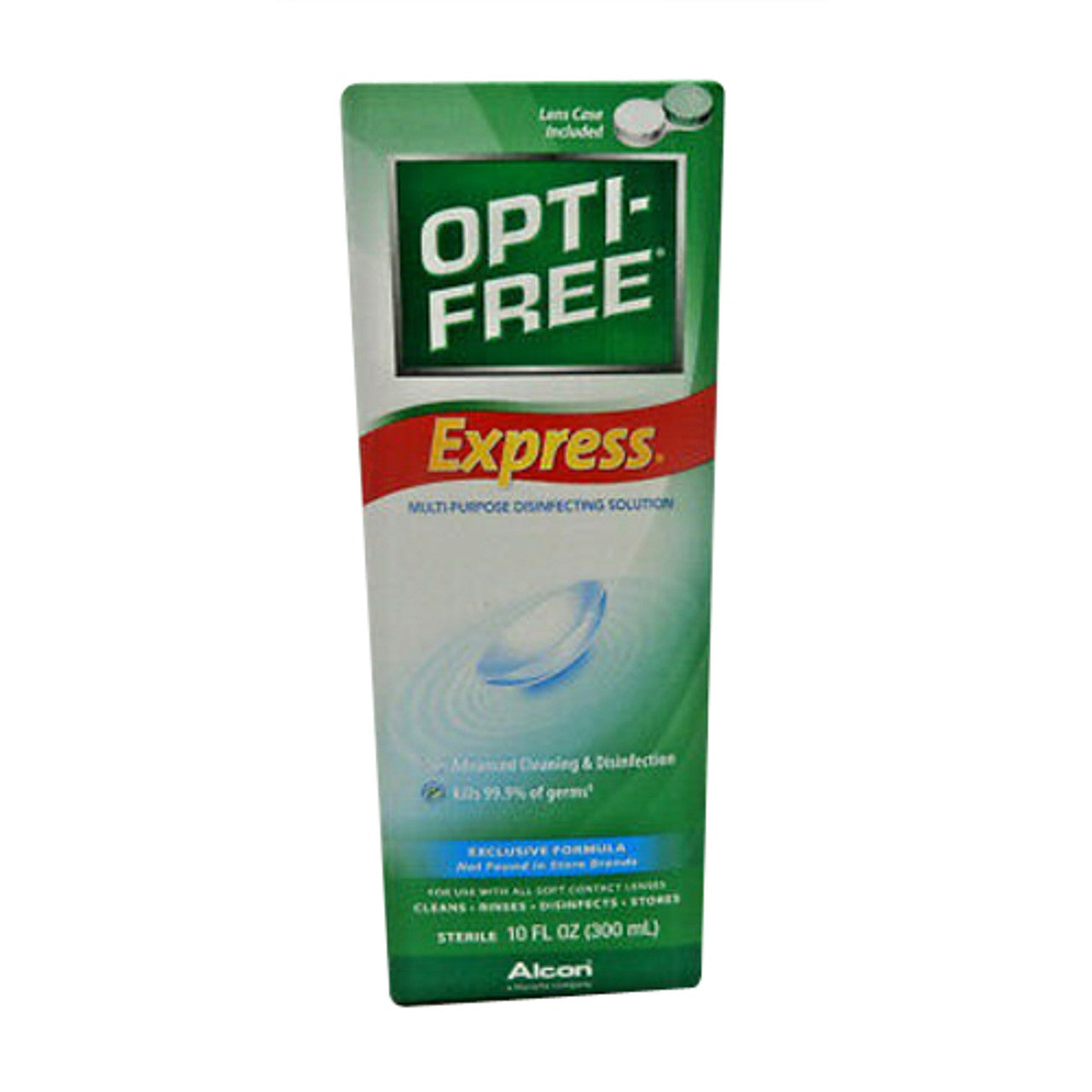 Alcon Opti-Free Express No Rub Multi-Purpose Disinfecting Contact Lenses Solution - 10 Oz