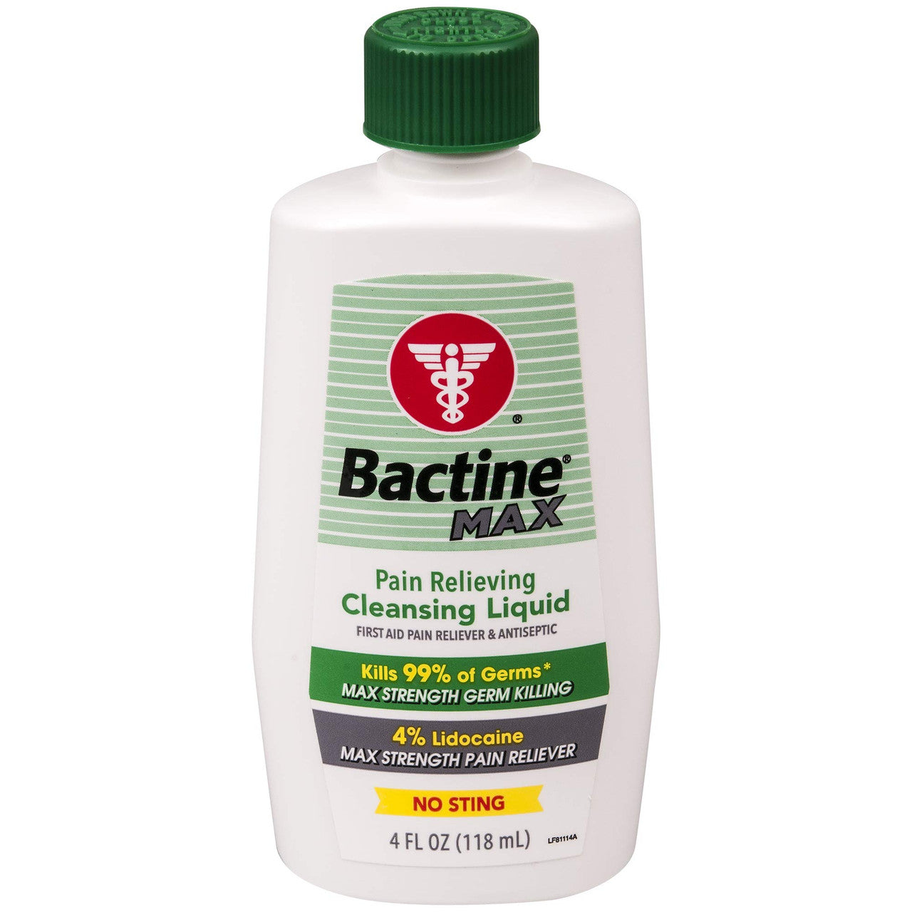 Bactine MAX Pain Relieving Cleansing Liquid, 4 oz