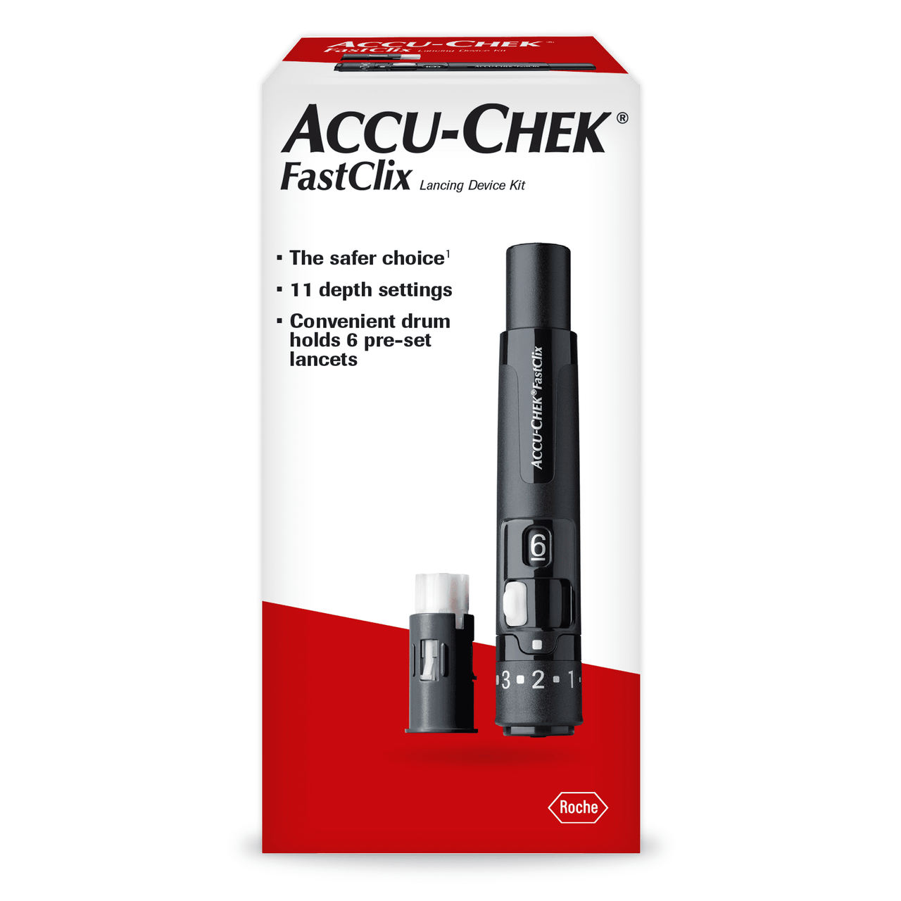 Accu-Check Fastclix Lancing Device, 1 Ea