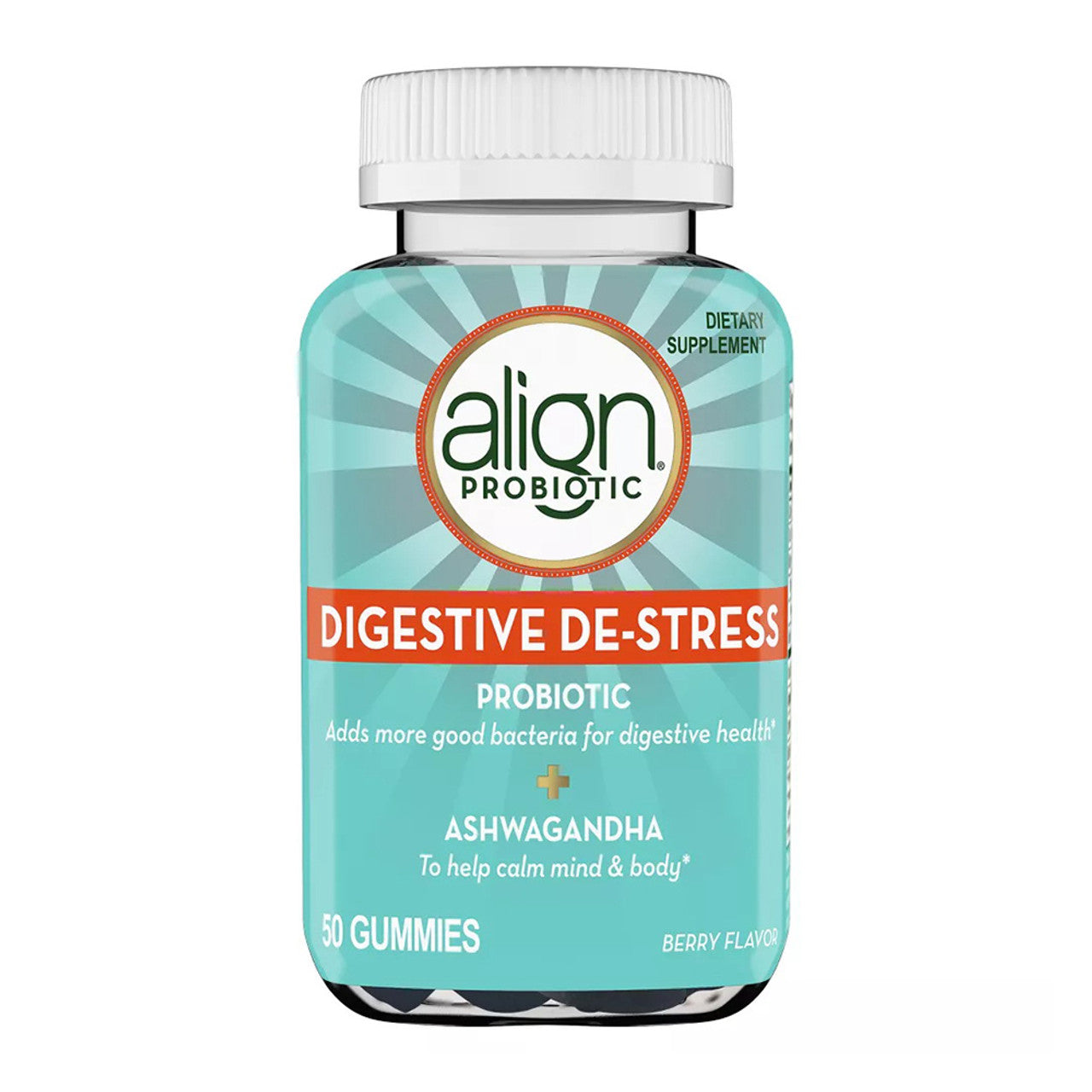 Align Probiotic Digestive De Stress Gummies, Berry, 50 Ea