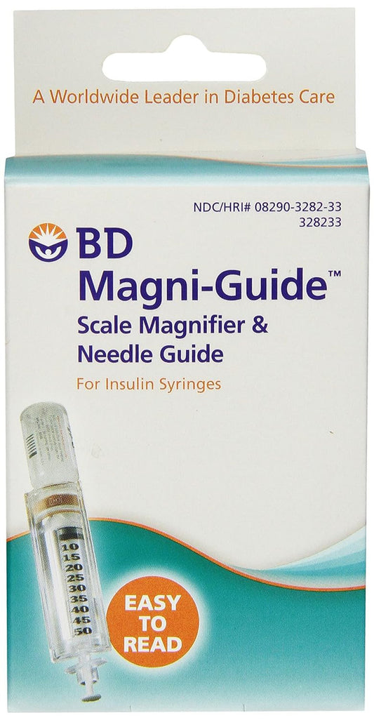 Bd Magni-Guide Insulin Syringe Magnifier, Diabetes Care