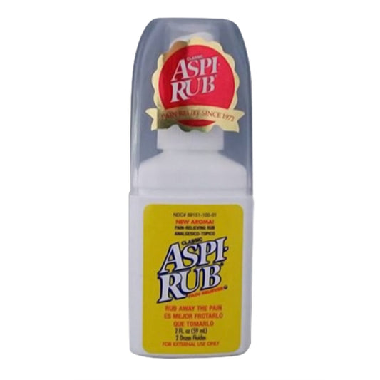 Aspi Rub Classic Pain Reliever, Spray Bottle - 2 oz