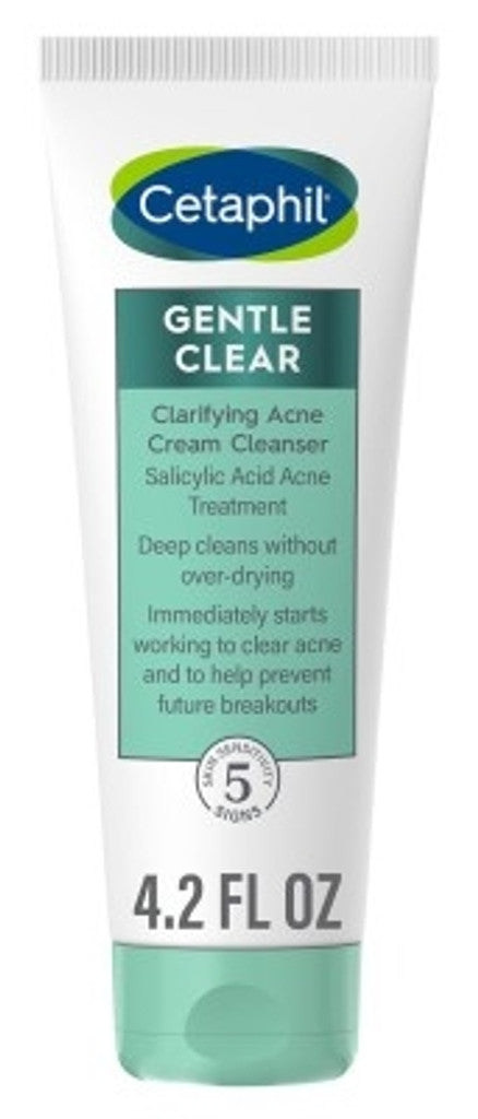 BL Cetaphil Gentle Clear Cream Cleanser Clarifying Acne 4.2oz - Pack of 3
