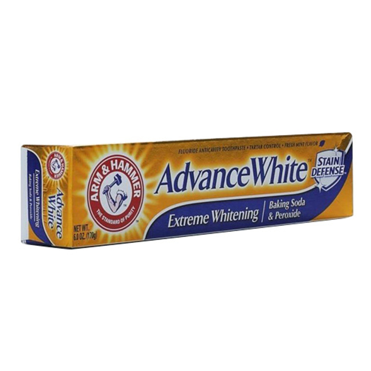 Arm & Hammer Advance White Baking Soda And Peroxide Tartar Control Toothpaste - 4.3 Oz