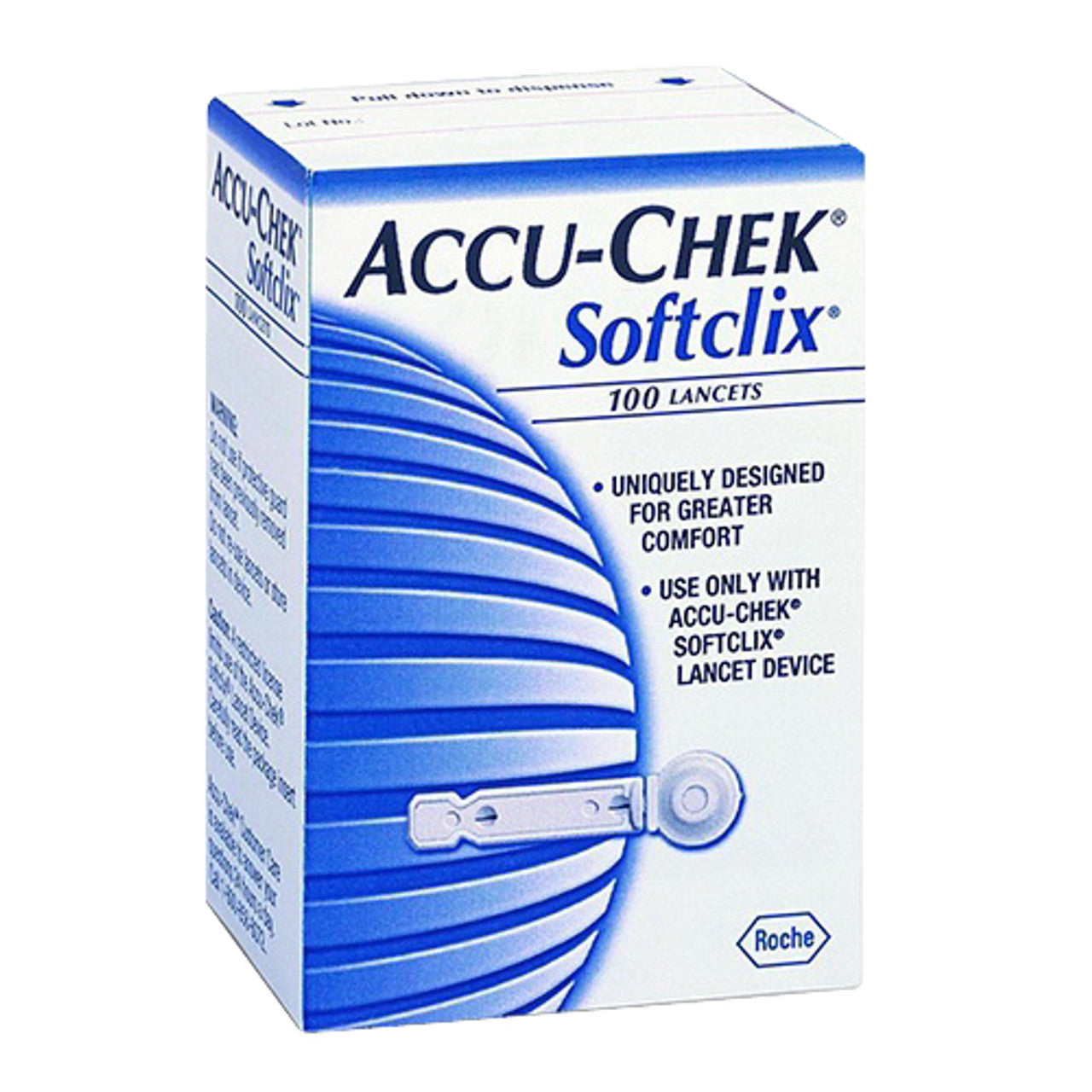 Accu-Chek Sterile Softclix Lancets - 100 Ea