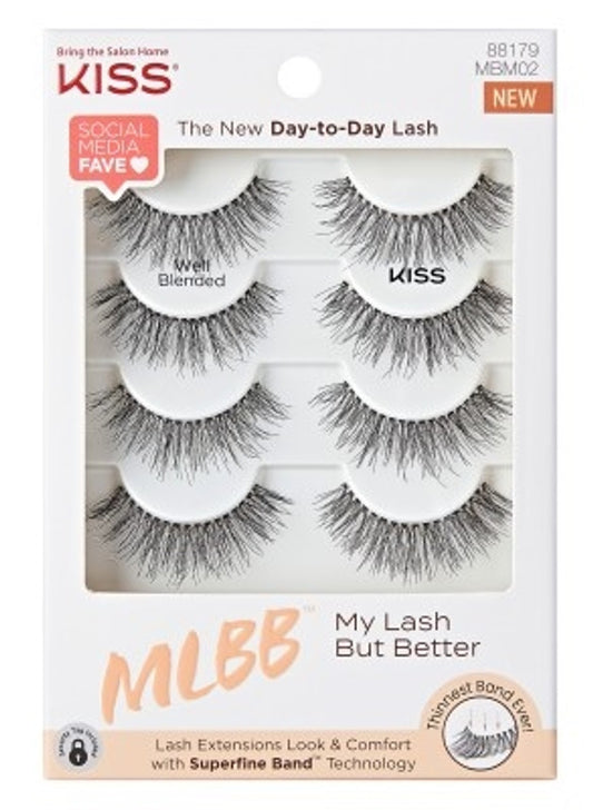 BL Kiss My Lash But Better Multi-Pack Well Blended 4-Pair - Pack of 3