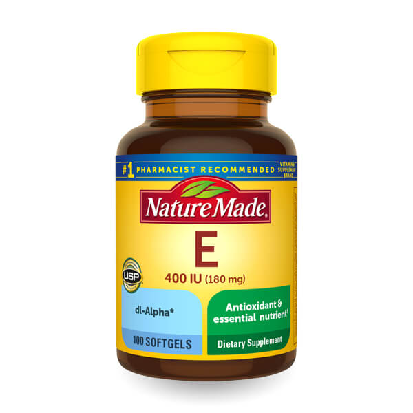 Nature Made Vitamin  E Vitamins amin A Min  E