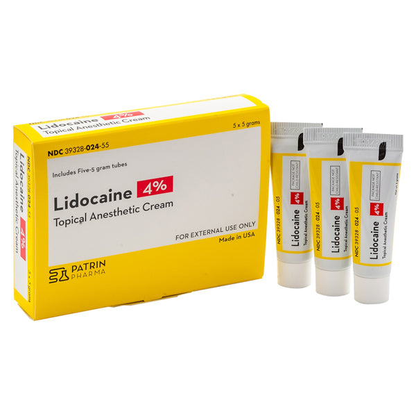 PATRIN LIDOCAINE 4% TOPICAL CREAM