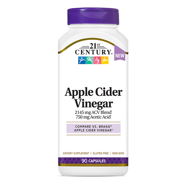 21ST CENTURY HEALTHCARE APPLE CIDER VINEGAR CAPS