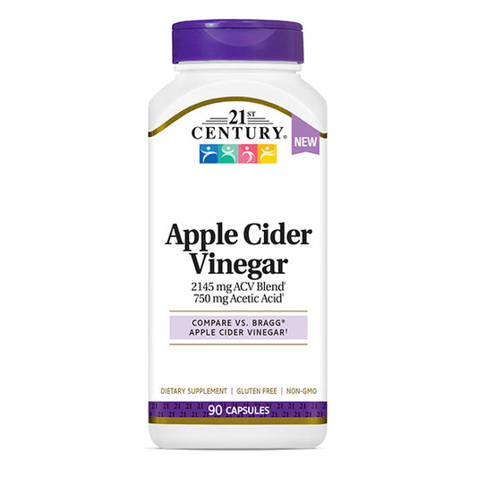 21ST CENTURY HEALTHCARE APPLE CIDER VINEGAR CAPS