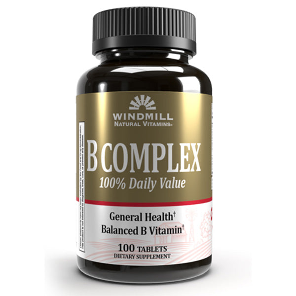 B COMPLEX 100% DAILY VALUE