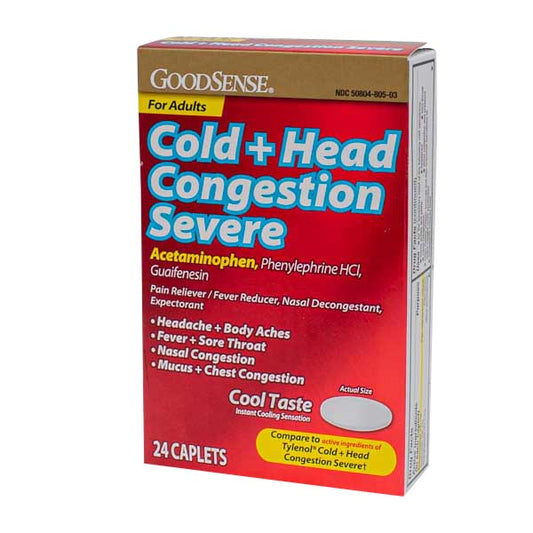 Perrigo Direct Cold + Head Congestion Severe