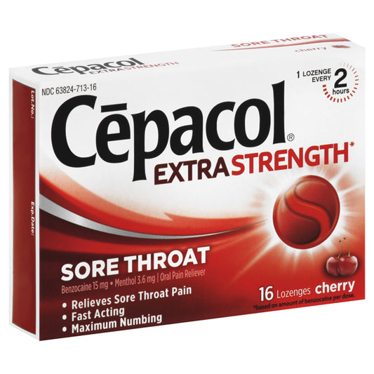 CEPACOL EXTRA STRENGTH CHERRY