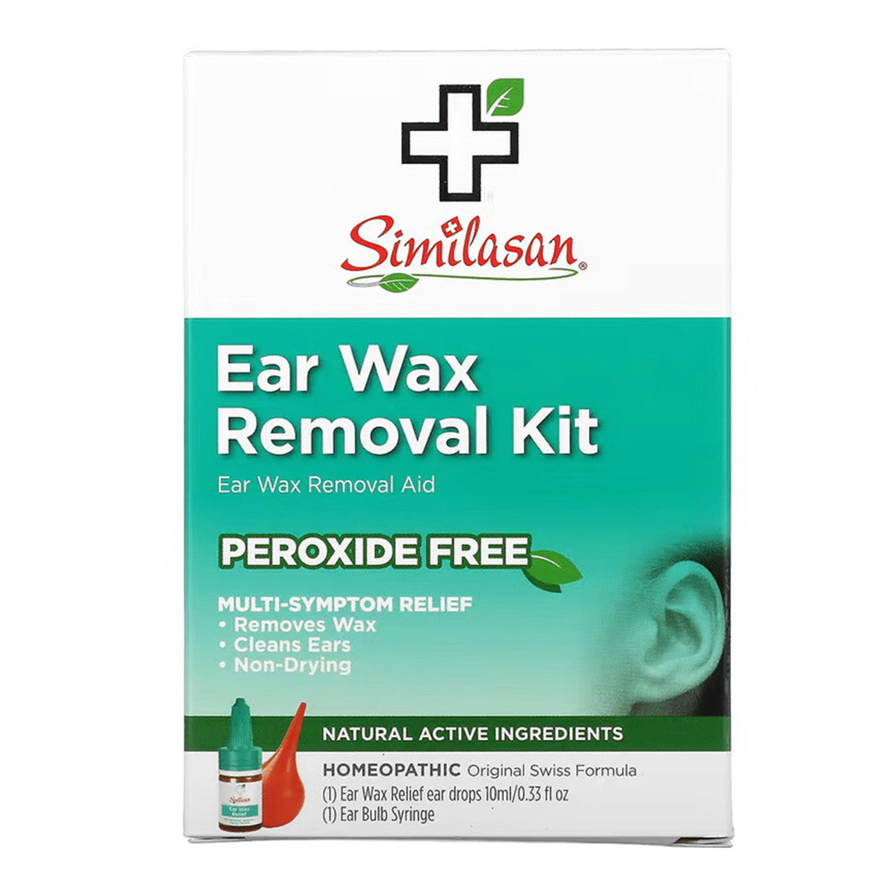 Similasan Peroxide Free Ear Wax Removal Kit, 0.33 Oz