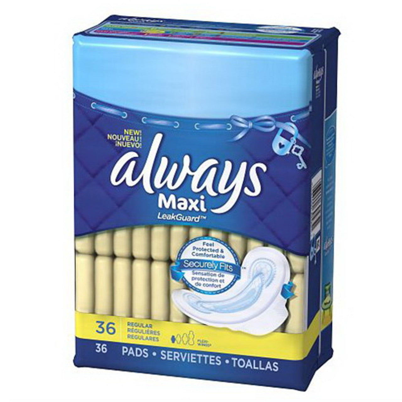 Always Maxi Pads Regular With Flexi-Wings - 36 Pads