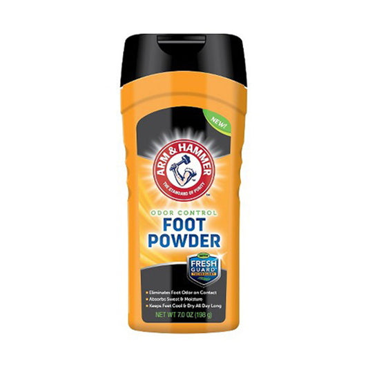 Arm & Hammer Odor Control Foot Powder with Fresh Guard Technology, 7 oz