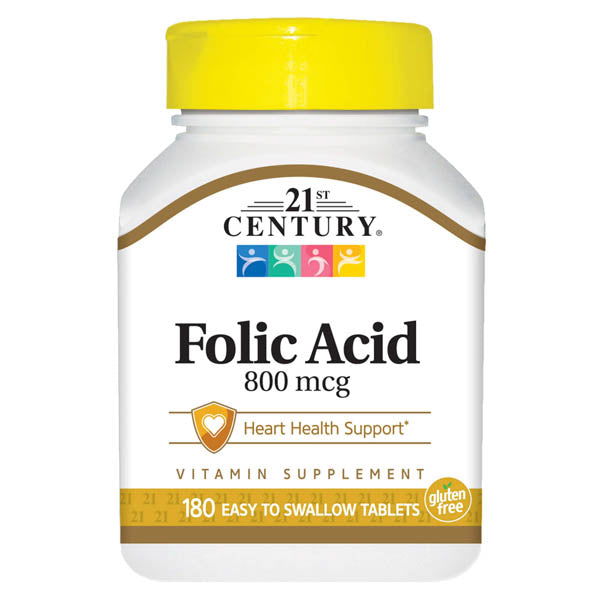 21St Century Folic Acid 800 Mcg