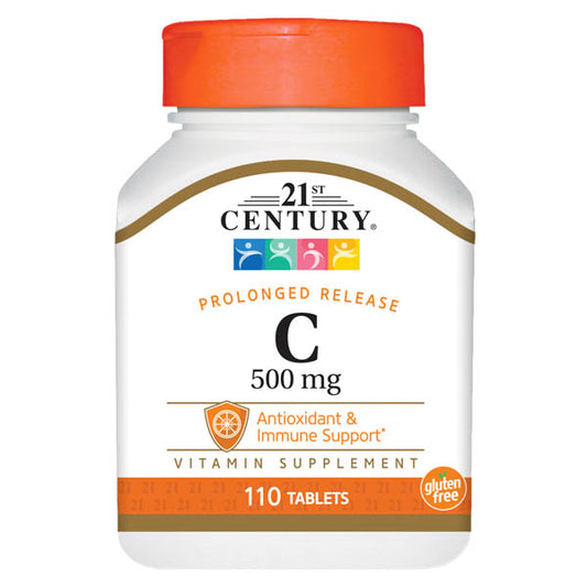 21ST CENTURY Vitamins amin C-500MG PROLNG REL