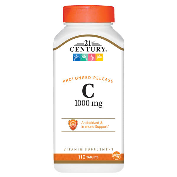 21ST CENTURY Vitamins amin C-1000MG PROLG REL