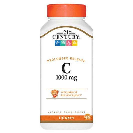 21ST CENTURY Vitamins amin C-1000MG PROLG REL