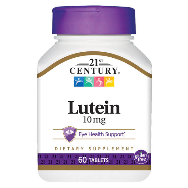 21ST CENTURY LUTEIN 10MG