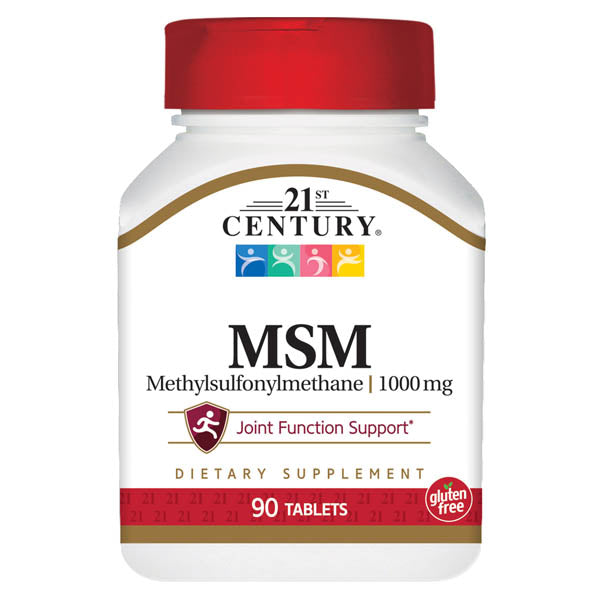 21ST CENTURY MSM 1000MG