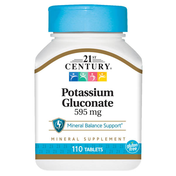 21ST CENTURY POTASSIUM 595MG