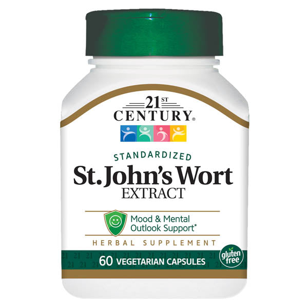 21St Century St Johns Wort Veg Cap