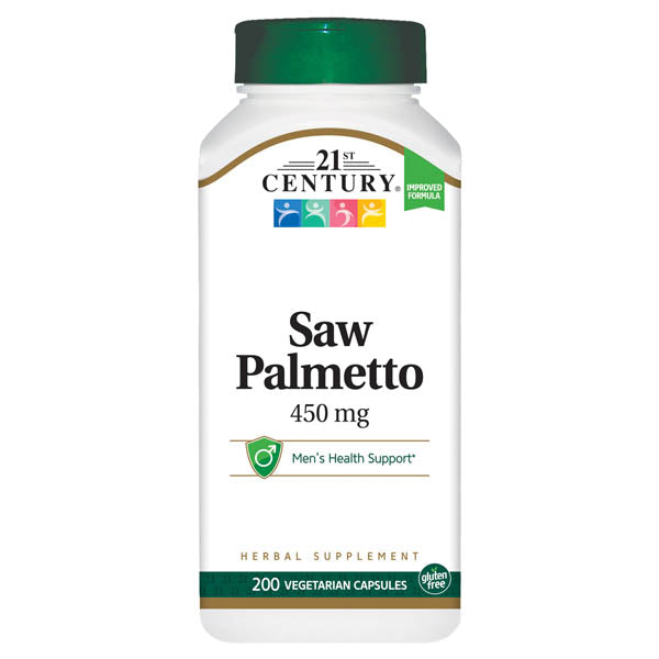 21St Century Saw Palmetto Veg Cap