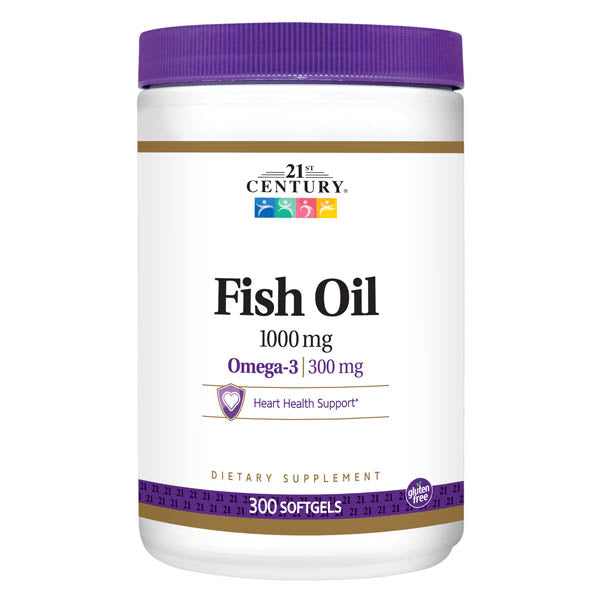 21St Century Fish Oil 1000Mg Omega-3