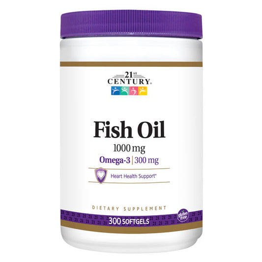 21St Century Fish Oil 1000Mg Omega-3