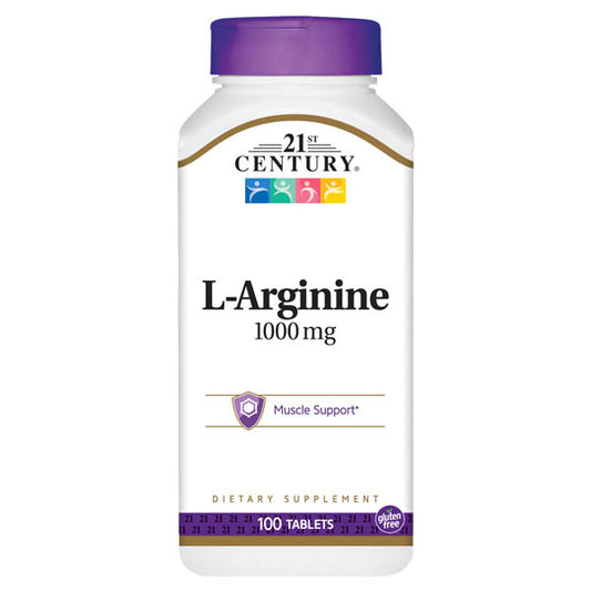 21ST CENTURY L-ARGININE 1000MG