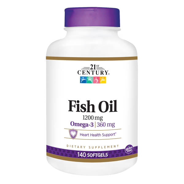 21ST CENTURY FISH OIL 1200MG